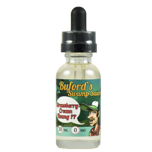 Buford's Swamp Sauce - Strawberry Cream Twang ?? - 30ml - 30ml / 0mg