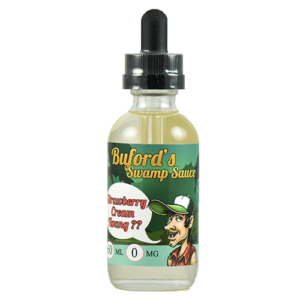 Buford's Swamp Sauce - Strawberry Cream Twang ?? - 60ml - 60ml / 0mg