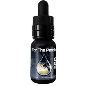 CBD For The People - Dark CBD Oil Tincture 600mg 10ml (SUBLINGUAL)