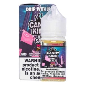 Candy King On Salt Pink Squares Ejuice