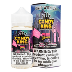 Candy King On Salt Synthetic - Pink Squares - 30ml / 50mg