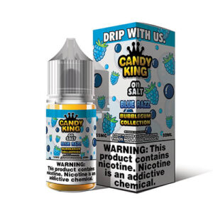 Candy King SALT - Blue Razz Bubblegum - 30ml - 30mL / 35mg