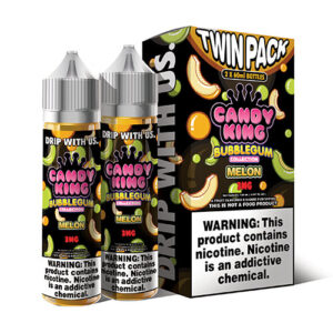 Candy King eJuice Bubblegum Collection - Melon - 2x60ml / 0mg