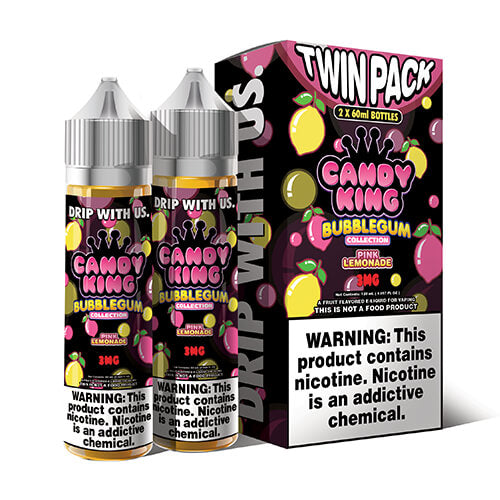 Candy King eJuice Bubblegum Collection - Pink Lemonade - 2x60ml / 3mg