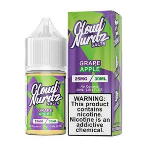 Cloud Nurdz Salts Synthetic Grape Apple Ejuice