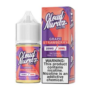 Cloud Nurdz Salts Synthetic Grape Strawberry Ejuice