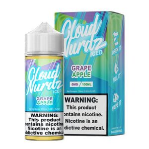 Cloud Nurdz Synthetic Grape Apple ICED eJuice