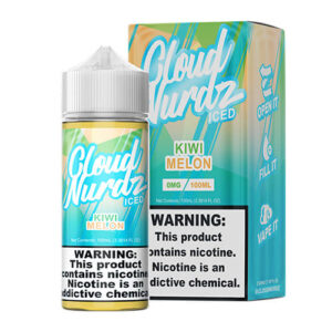 Cloud Nurdz eJuice - Kiwi Melon Iced - 100ml / 0mg