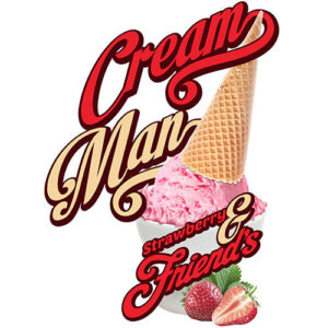 Cream Man E-Juice - Strawberry and Friends - 30ml - 30ml / 6mg