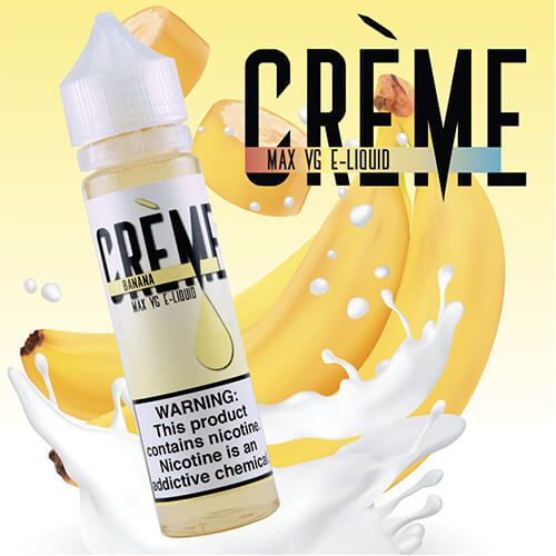 Crème E-Liquid - Banana Creme - 60ml - 60ml / 3mg
