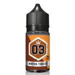 Crown E-Liquid Silver #03 - Menthol Tobacco - 30ml / 3mg