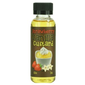 Custard Kings E-Juice - Strawberry Vanilla Custard - 60ml / 0mg