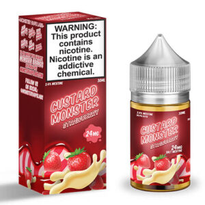 Custard Monster eJuice SALT - Strawberry - 30ml / 24mg