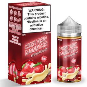 Custard Monster eJuice Synthetic - Strawberry - 100ml / 3mg