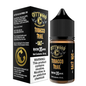 Cuttwood E-Liquids Salt - Tobacco Trail - 30ml / 35mg