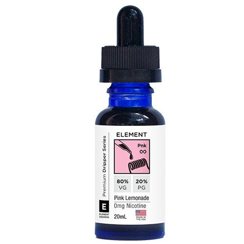 Element eLiquid Dripper Series - Pink Lemonade - 10ml - 10ml / 0mg