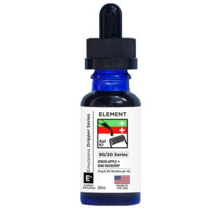 Element eLiquid Emulsions - Green Apple + Kiwi Redberry - 10ml - 10ml / 0mg