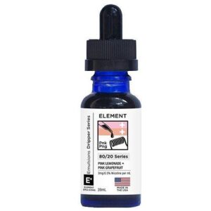 Element eLiquid Emulsions - Pink Lemonade + Pink Grapefruit - 20ml - 20ml / 0mg