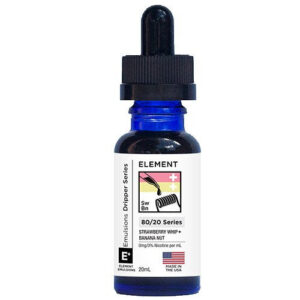 Element eLiquid Emulsions - Strawberry Whip + Banana Nut - 10ml - 10ml / 0mg