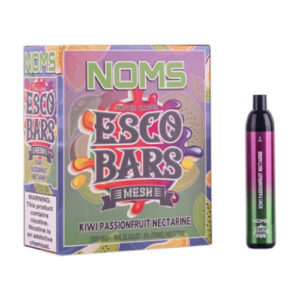 Esco Bars MESH x Noms - Disposable Vape Device - Kiwi Passionfruit Nectarine - 10 Pack (90ml)
