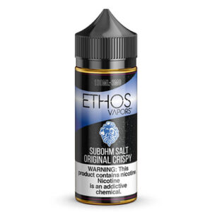 Ethos Vapors - Original Crispy Sub Ohm Salt - 100ml / 3mg