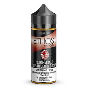 Ethos Vapors - Strawberry Crispy Sub Ohm Salt - 100ml / 0mg