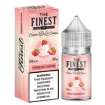 Finest Creme De La Creme SaltNic - Strawberry Custard - 30ml / 50mg