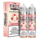 Finest E-Liquid Creme De La Creme - Strawberry Custard - 2x60ml / 6mg