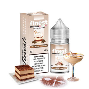 Finest SaltNic Series - Tiramisu Custard - 30ml / 30mg