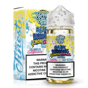 Finest Sweet & Sour Eliquids On Ice - BlueBerry Lemon Swirl On Ice - 100ml / 6mg