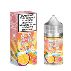 Frozen Fruit Monster eJuice SALT - Passionfruit Orange Guava Ice - 30ml / 48mg