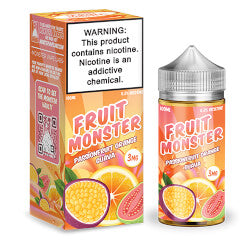 Fruit Monster eJuice - Passionfruit Orange Guava - 100ml / 3mg