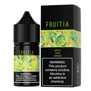 Fruitia eJuice SALTS - Apple Kiwi Crush - 30ml / 50mg