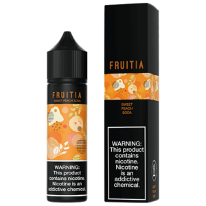 Fruitia eJuice - Sweet Peach Soda - 60ml / 0mg