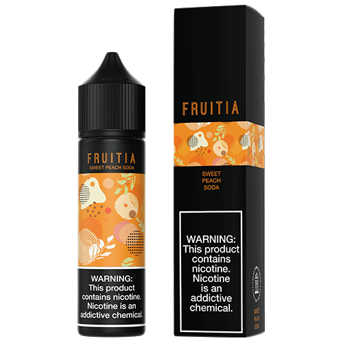 Fruitia eJuice - Sweet Peach Soda - 60ml / 3mg