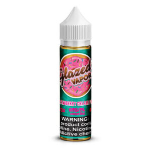 Glazed Vapor eJuice - Strawberry Cream Filled - 60ml / 0mg