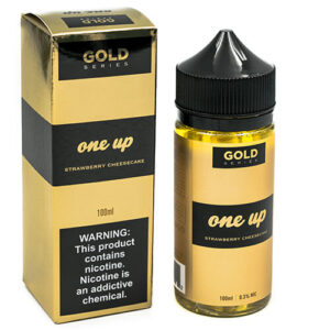 Gold by One Up Vapor - Strawberry Cheese Cake - 100ml / 0mg