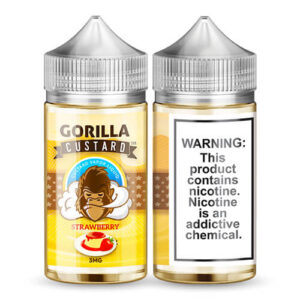 Gorilla Custard eLiquid - Strawberry - 100ml / 0mg