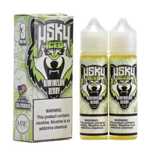 HSKY ICED eJuice - Kiwi Melon Iced - 2x60ml / 3mg