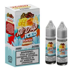 Hi-Drip Iced Salt Peachy Mango Ejuice