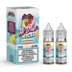 Hi Drip eJuice ICED SALTS - Iced Honeydew Strawberry - 2x15ml / 50mg