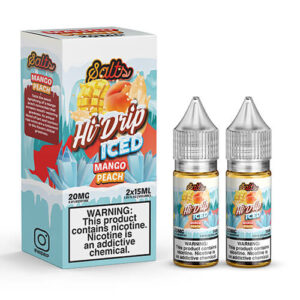 Hi Drip eJuice ICED SALTS - Iced Mango Peach - 2x15ml / 20mg