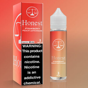 Honest Eliquid - Strawberry Peach Lemonade - 60ml / 12mg