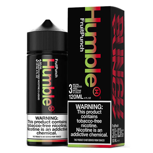 Humble Juice Co. Tobacco Free Nicotine - Fruit Punch - 120ml / 6mg
