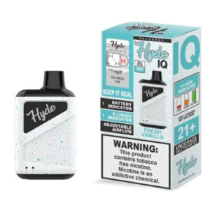 Hyde IQ Recharge - Disposable Vape Device - Fresh Vanilla - Single, 8ml
