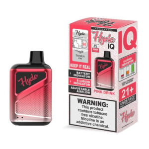 Hyde IQ Recharge - Disposable Vape Device - Pink Drink - Single, 8ml