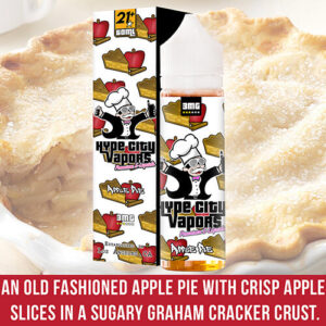 Hype City Vapors - Apple Pie - 60ml - 60ml / 0mg