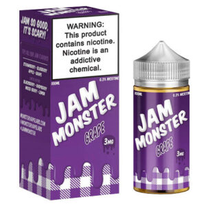 Jam Monster eJuice - Grape - 100ml / 0mg