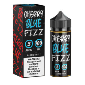 Juice Man USA E-Juice - Cherry Blue Fizz - 100ml / 0mg