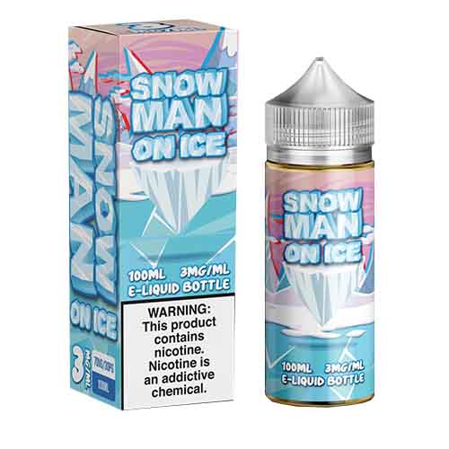 Juice Man USA E-Juice - Snow Man on Ice - 100ml / 12mg